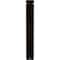 Ekena Millwork Eris Wrought Iron Bracket, (Triple center brace), Antiqued Bronze 2"W x 12"D x 15"H BKTM02X12X15TERABZ - alternate 5